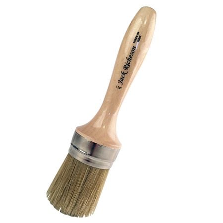 Pinceau pour cire à long manche - Soie naturelle