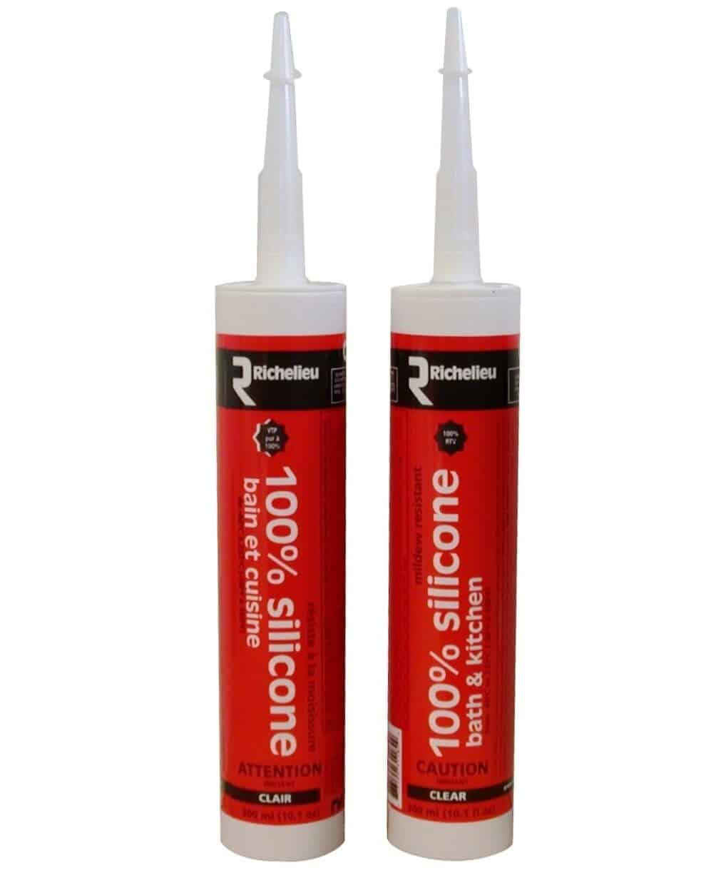 Scellant au silicone Richelieu pour cuisine et salle de bain